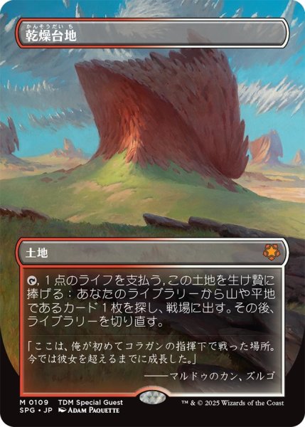 画像1: 【TDM/SPG】《乾燥台地/Arid Mesa》【M】 (1)