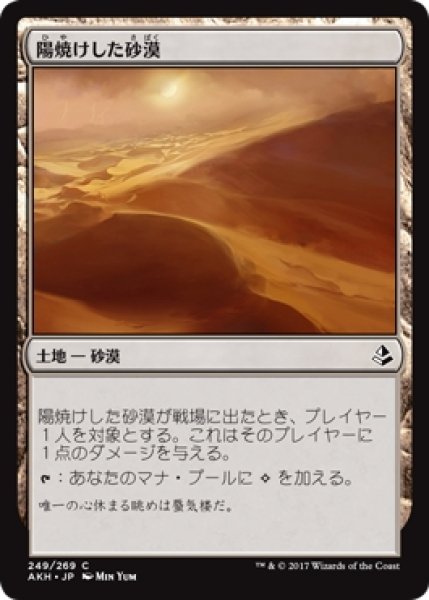 画像1: 【AKH】《陽焼けした砂漠/Sunscorched Desert》【C】 (1)