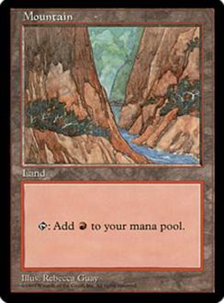 画像1: 【MTG/PR】《山/Mountain》 APAC2 Illus.Rebecca Guay (1)