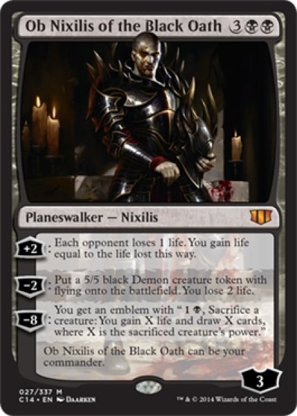 MTG 多人数戦セット 【C14】《黒き誓約、オブ・ニクシリス/Ob