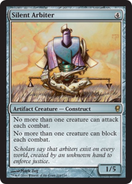 【期間限定！最安値挑戦】 MTG 特価・傷有 シングルカード ※特価※【CNS】《沈黙の調停者 マジック：ザ・ギャザリング