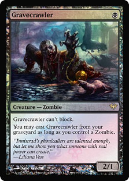 画像1: 【MTG/BOXPR】※Foil※《墓所這い/Gravecrawler》 (1)