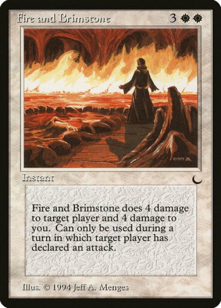 画像1: 【DRK】《Fire and Brimstone》【U】 (1)