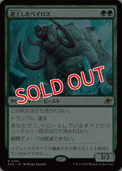 画像1: 【EOE】※Foil※《逆上したベイロス/Frenzied Baloth》【R】 (1)