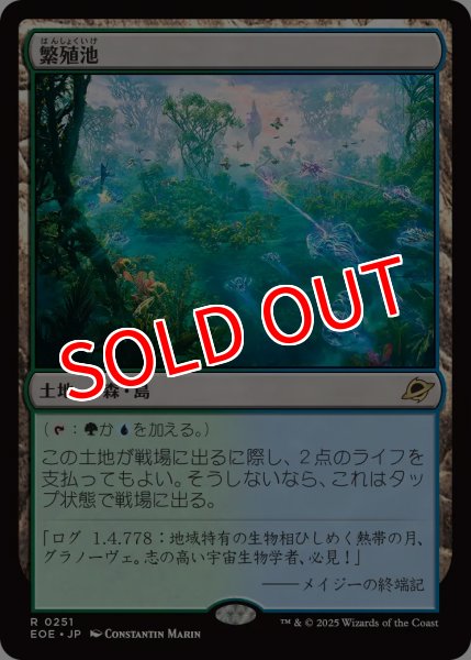 画像1: 【EOE】※Foil※《繁殖池/Breeding Pool》【R】 (1)