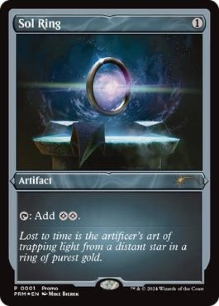 画像1: ※特価※【MTG/PR】※Foil※《太陽の指輪/Sol Ring》(BOXプロモ)[流星マーク]  (1)