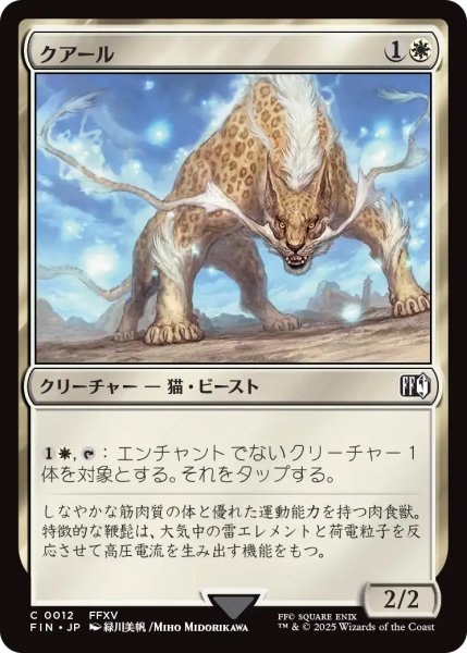画像1: 【FIN】《クアール/Coeurl》【C】 (1)