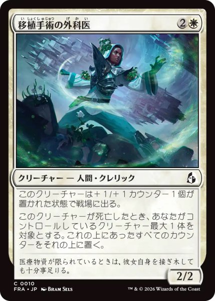 画像1: 【FRA】《移植手術の外科医/Graft Surgeon》【C】 (1)