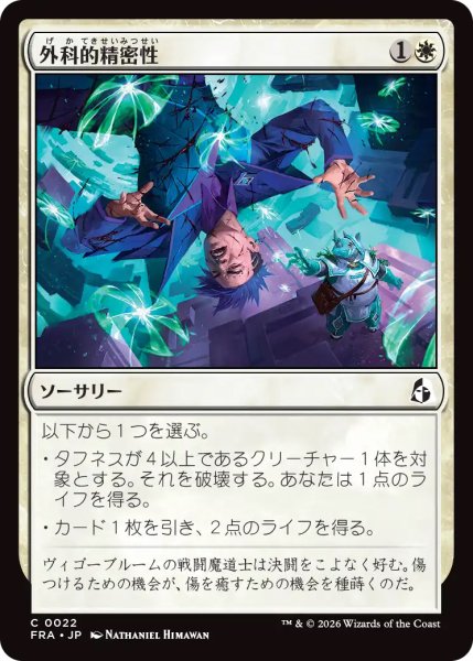 画像1: 【FRA】《外科的精密性/Surgical Precision》【C】 (1)