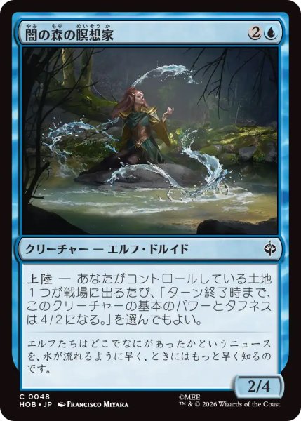 画像1: 【HOB】《闇の森の瞑想家/Mirkwood Meditator》【C】 (1)