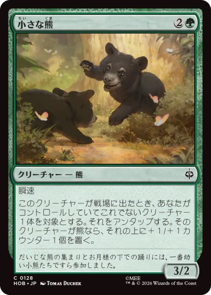画像1: 【HOB】《小さな熊/Little Bear》【C】 (1)