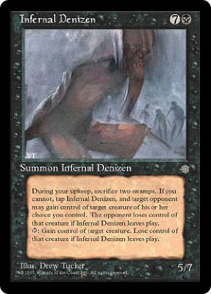 画像1: ※特価※【ICE】《Infernal Denizen》【R】 (1)