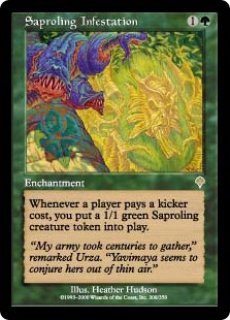 クリアランス買蔵 ゾンビの横行 Zombie Infestation 英語 foil MTG