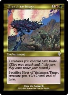 MTG 多人数戦セット 【C13】《ヤヴィマヤの火/Fires of Yavimaya》【U】