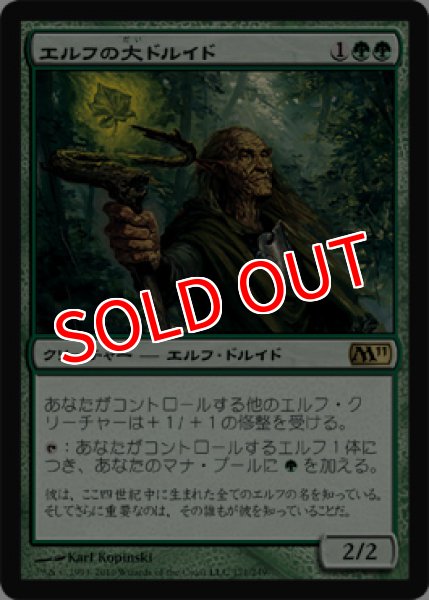 画像1: 【M11】《エルフの大ドルイド/Elvish Archdruid》【R】 (1)
