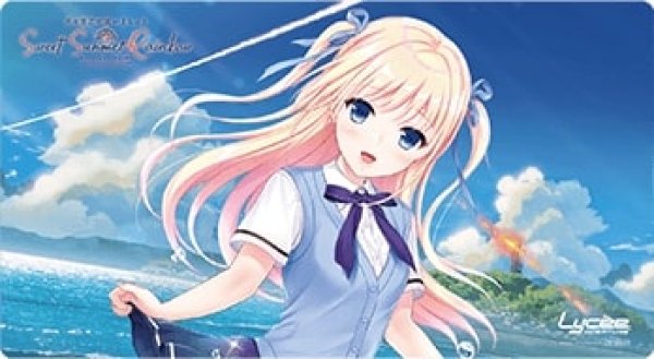 画像1: Lycee Overtureラッキーカードキャンペーン ラバーマット(ビジュアルアーツ 3.0「子守のベーグル大佐 セット」） (1)