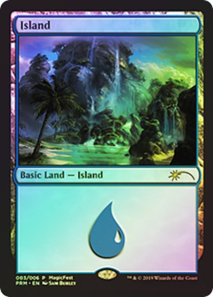 画像1: 【MTG/Magic Fest】※Foil※《島/Island》【PR】 (1)