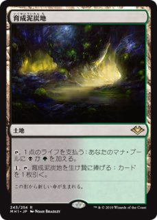 MH1】※FOIL※《育成泥炭地/Nurturing Peatland》【R】 - PROJECT CORE 1号店