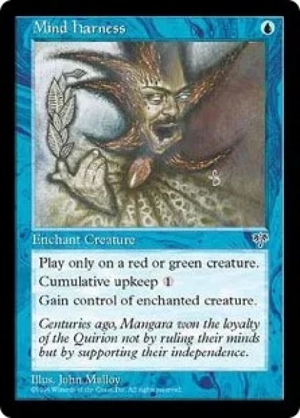 画像1: 【MIR】《精神支配/Mind Harness》【U】 (1)