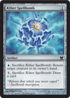 MTG foil 虚無の呪文爆弾 美品 FOIL】【日】虚無の呪文爆弾/Nihil Spellbomb[無色C]【A25