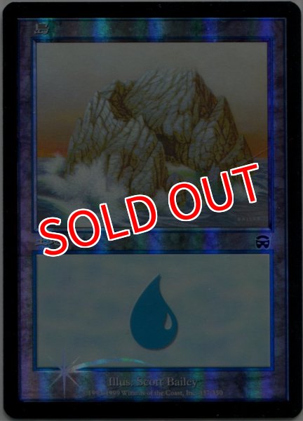 画像2: ※特価※【MMQ】※FOIL※《島/Island》【C】 (2)