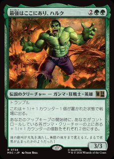 MSH】※FOIL※《ブルース・バナー/Bruce Banner》-《インクレディブル