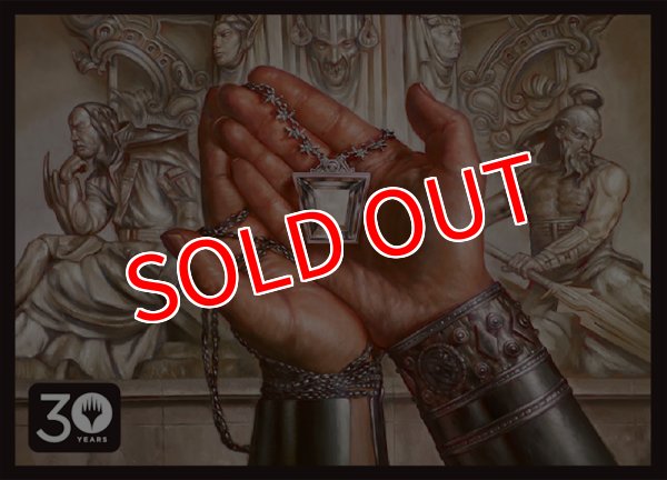 画像1: マジック・ザ・ギャザリング Magic: The Gathering 30th Anniversary プロモーションスリーブ「モックス・ダイアモンド/Mox Diamond（illus.Volkan Baga 先生）」（80枚）（未開封・買取品） (1)