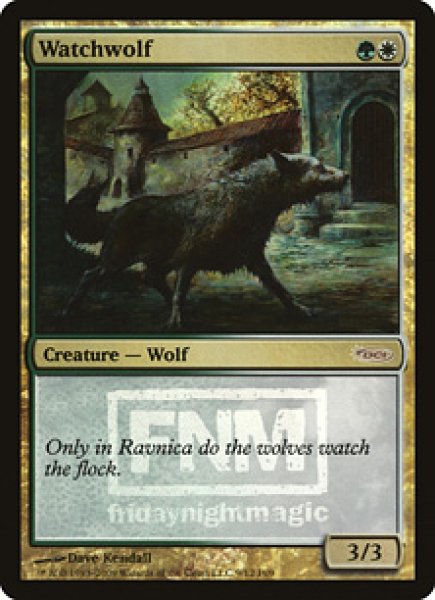 画像1: 【MTG/FNMPR】※Foil※《番狼/Watchwolf》 (1)