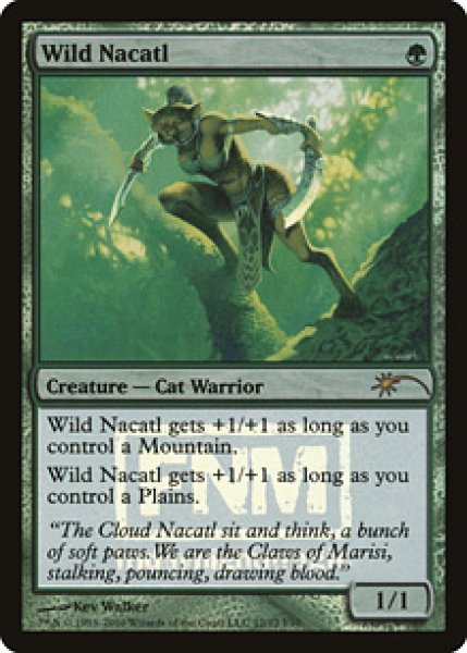 画像1: 【MTG/FNMPR】※Foil※《野生のナカティル/Wild Nacatl》 (1)