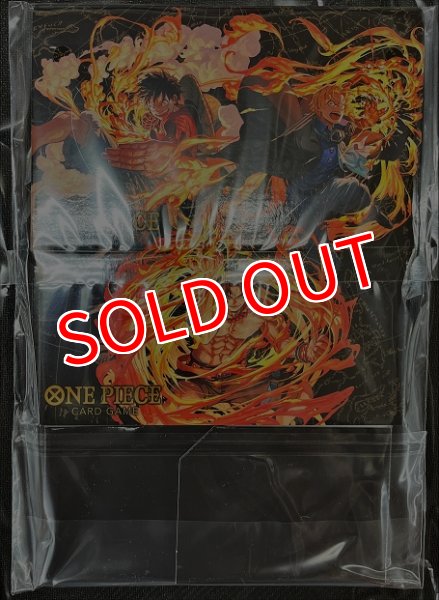 画像2: ONE PIECEカードゲーム チャンピオンシップセット2023（エース・サボ・ルフィ）封入  ラバーマット・ストレイジボックス のみ※PRカードなし※  （未使用・買取品） (2)