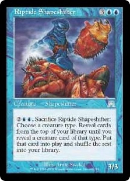 画像1: ※特価※【ONS】※Foil※《激浪の多相の戦士/Riptide Shapeshifter》【U】 (1)