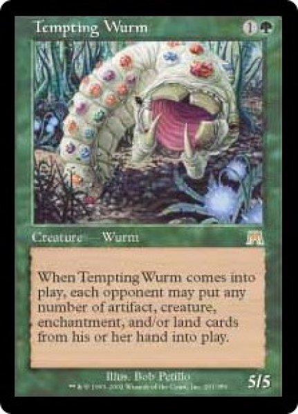 画像1: ※特価※【ONS】※Foil※《誘うワーム/Tempting Wurm》【R】 (1)