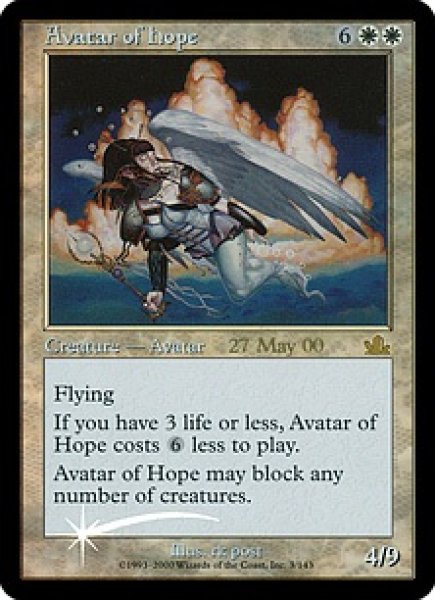 画像1: ※特価※【PCY】※FOIL※《希望の化身/Avatar of Hope》(プレリリース) (1)