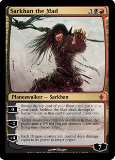 MTG パイオニア 【KTK】※Foil※《龍語りのサルカン/Sarkhan, the