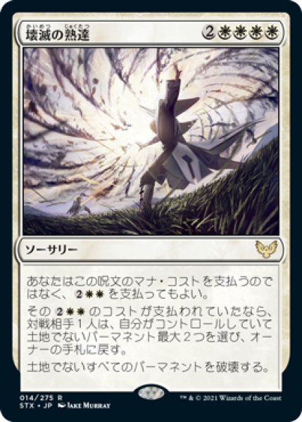 画像1: 【STX】※FOIL※《壊滅の熟達/Devastating Mastery》【R】 (1)