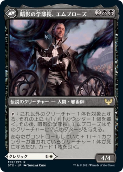 画像2: 【STX】※FOIL※《光輝の学部長、シャイル/Shaile, Dean of Radiance》《暗影の学部長、エムブローズ/Embrose, Dean of Shadow》【R】 (2)