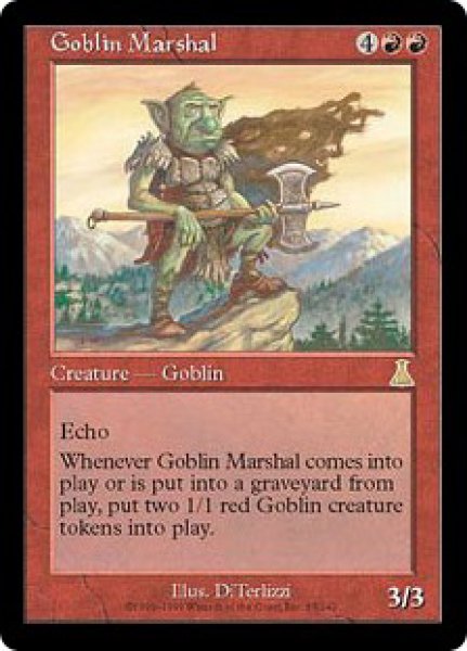 画像1: 【UDS】《ゴブリンの司令官/Goblin Marshal》【R】 (1)