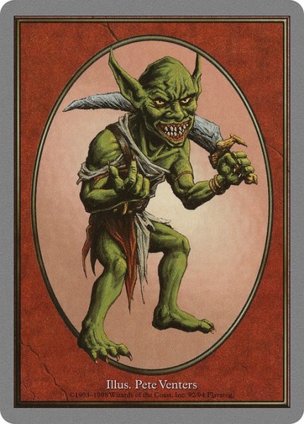 画像1: ※特価※【UGL】《ゴブリントークン/Goblin Token》  【T】 (1)