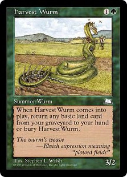 画像1: 【WTH】《収穫のワーム/Harvest Wurm》【C】 (1)