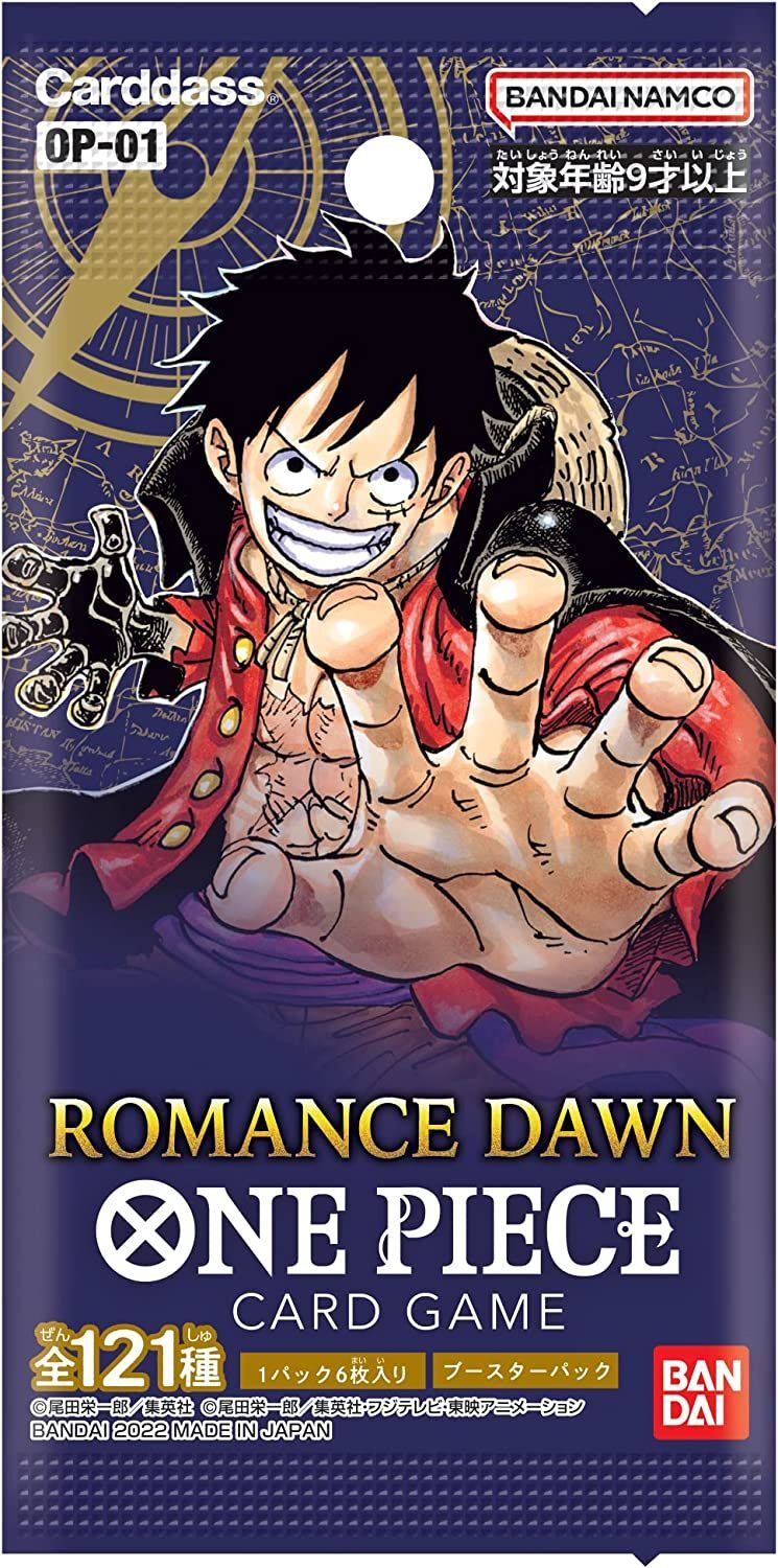 One Piece カードゲーム 予約商品 One Pieceカードゲーム Romance Dawn 仮称 Op 01 Box 24パック入り 7月22日発売