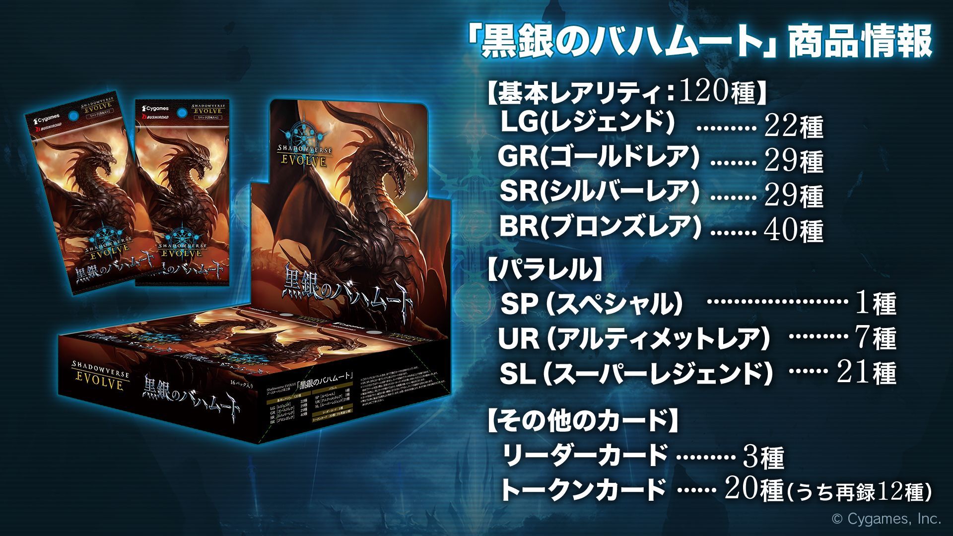 発売済み商品(未開封BOX・未開封構築済みセット) Shadowverse EVOLVE