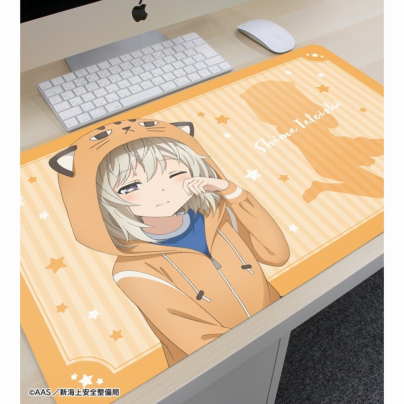 猫又おかゆ プレイマット ラバーマット デスクマット（安達と