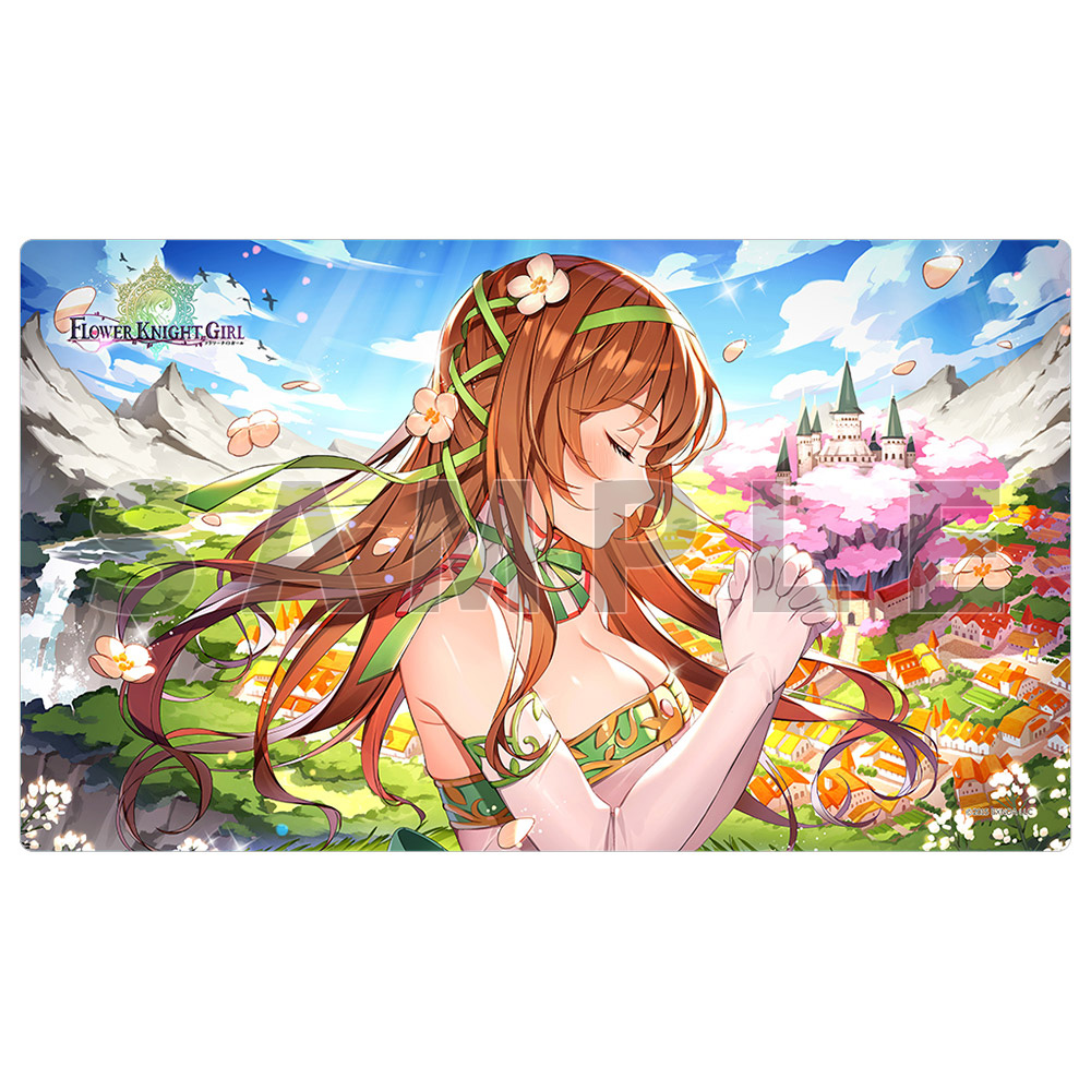 予約商品】カーテン魂 FLOWER KNIGHT GIRL ラバーマット（創世の