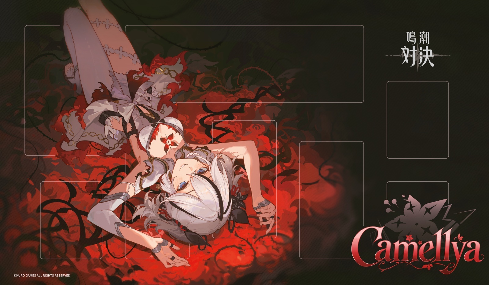 予約商品】『鳴潮：対決』公式プレイマット 第一弾 BP01 ツバキ Ver