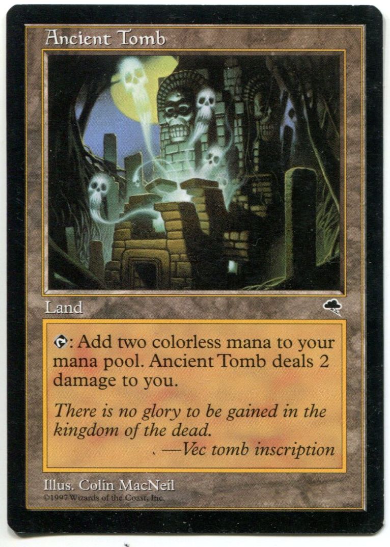 MTG 　バーリンの墓(古の墳墓) 357)《バーリンの墓/Balin's Tomb》/《古えの墳墓/Ancient Tomb